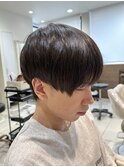無造作マッシュ【縮毛矯正】
