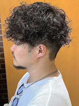 リスタバイネオリーブ 浅草(Re:sta by neolive) 無造作カーリーパーマプードルパーマパーマメンズパーマ