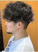 無造作カーリーパーマプードルパーマパーマメンズパーマ
