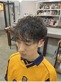 スパイラルパーマツイストスパイラルパーマプードルパーマ