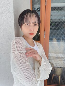 ルービックセカンド 和歌山(Rubik's 2nd) 小顔大人ショート×インナーカラー