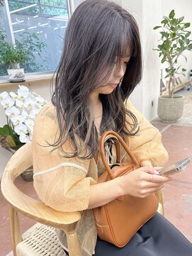 パークレーン アイス イヴェン(park lane ICI yeven) 透明感グレージュ イヤリングカラー/momoka