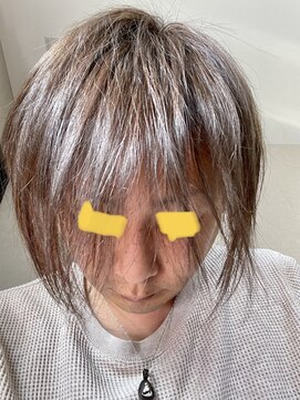 ブラベリー(Bravery) イルミナカラーで、白髪ぼかし☆