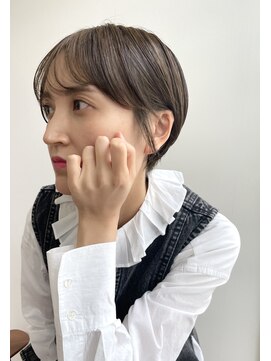 ビューティブロー ビービー(Beauty Blow B.B) デザインカラーショートハイライトローライト白髪ぼかし