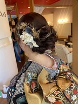 ブラウ ネイル パーティー(Blau Nail Party)&nbsp;振袖華やかヘア