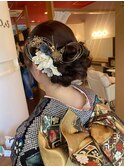振袖華やかヘア