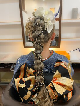 パームツリー 桜台店 成人式アップスタイル