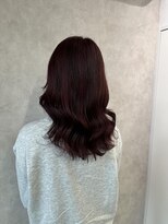 ミューバイケンジ(miu by KENJE)&nbsp;miu&橋本愛海　ブリーチ無しでピンクカラー◎