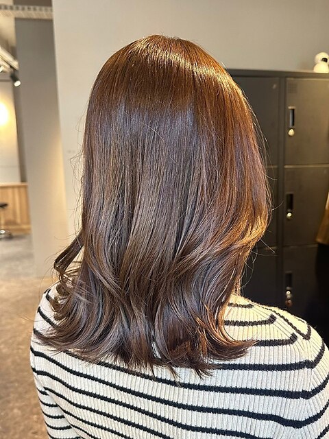 艶髪カラー/ココアブラウン