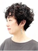 【松戸 藤原】ショート ニュアンスパーマ