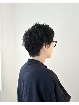 ゴーズゴードットビー 吉祥寺(go s go .b) マッシュショート／ショートパーマ/吉祥寺／アッシュカラー