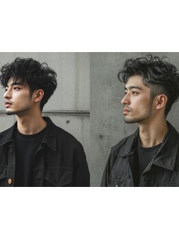 [徳島/メンズカット/パーマ]毎月通えるサロンを探していたメンズの方!FRAMEならお手頃価格でオシャレが続く