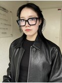 【yui】暗髪でモードな雰囲気に