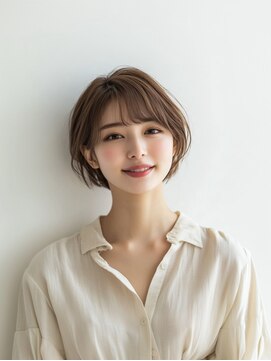 e.m.a プレミアムビューティーサロン 栄駅店(e.m.a PREMIUM BEAUTY SALON) 大人なミニボブ