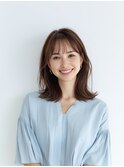レイヤーカット/イメチェン/外ハネボブ/美髪/ワイドバング/髪型