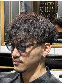 ツイストスパイラル　フェード　メンズ