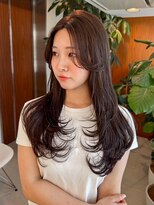 アテナ(ATENA) 柔らかく揺れるレイヤースタイル×艶感グレージュ【中嶋翔也】