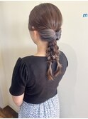 インナーカラー簡単アレンジ