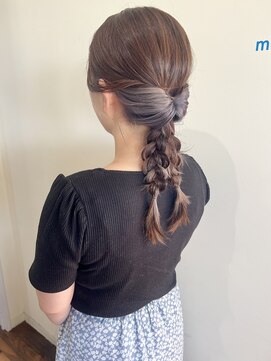 ミラコ(milaco) インナーカラー簡単アレンジ