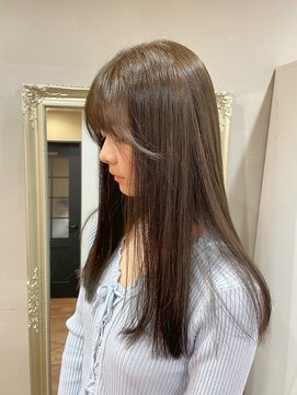 ヘアプレイスソル (HAIR PLACE SoL) ストレートロング/シアーブラウン/艶髪