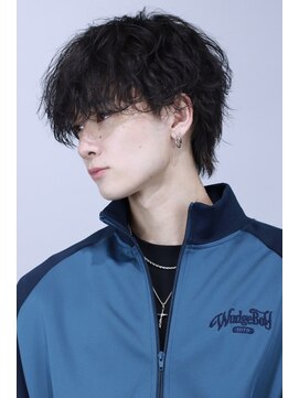 リップスヘアー 梅田アネックス(LIPPS hair) 波巻きマッシュウルフ