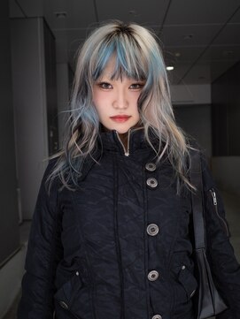 ギークス(GEEKS) 【GEEKS渋谷】渋谷/お任せデザインカラー/ハッシュカット/ウルフ