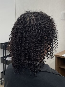 サーフカール/スパイキーショート/ブルーブラック/津田沼