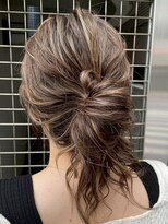 エジョン 八幡山店(Aejon) 大人レイヤーカット白髪ぼかし脱白髪染め40代50代60代