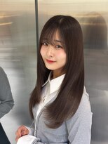 シー バイ ロンド 新宿(Sea by Lond)&nbsp;シアーベージュ×ナチュラルレイヤー[似合わせカット]