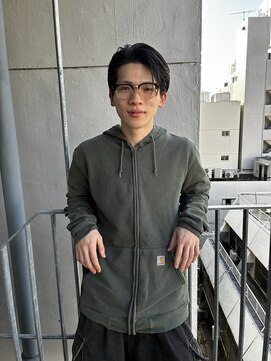 クロム トウキョウ ザ バーバーアルト 神保町店(CHROM TOKYO the Barber ALT) オールバック