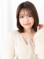 ドクターズ サロン ラブ(Dr's Salon LAB) ミストバング耳掛けショコラアッシュ外ハネロブf古河20代30代