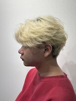 ハイプ(HYPE)&nbsp;フェザーパーマ/センターパート/シャドウパーマ/眉毛