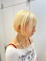 イヴ 原宿(I've)&nbsp;レイヤーボブ×抜きっぱなしカラー【原宿/I've】mizuki