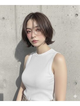 ロイ(Roi) Roi渋谷・ストレートロング・オリーブカラー