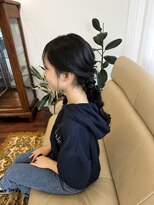 シーン(scene) 御呼ばれヘアセット♪
