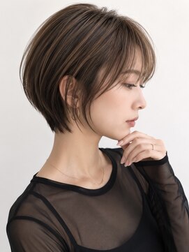 ザ シー 海老名(The C) 20代30代40代50代ナチュラル大人可愛いレイヤーショートボブ4
