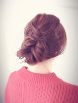 フィッシュボーンを使った、お手軽カジュアルアレンジ☆