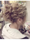 ゆるふわヘアーセット