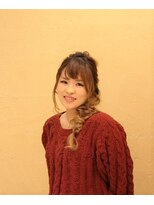 ティップスネクスト(tips next)&nbsp;編みおろしヘアセット