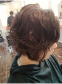 ☆伸ばしかけ毛先(*´・ω-)bゆるふわミックス巻き♪