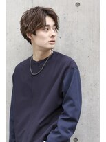 ヘアサロン ガリカ 表参道(hair salon Gallica)&nbsp;Gallica トランクスヘアー × プラチナベージュ