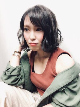 ジェリカ(Jlica) モテ可愛い きりっぱなしボブ グレージュカラー7.5トーン