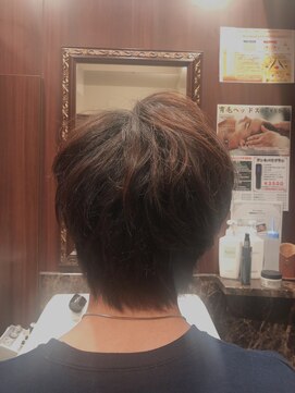 ヒロギンザ 田町店(HIRO GINZA) ショートマッシュウルフ 田町/床屋/三田