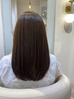 アンド ラ ブランシュ(&.La Blanche)&nbsp;ベージュカラー/大人かわいいヘア/フェザーバング/髪質改善大宮