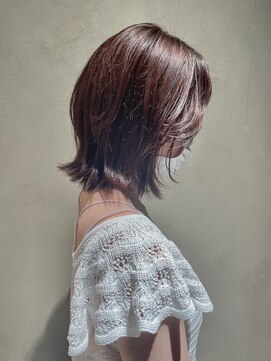 ニュートン(NEWTON) 【NEWTON×川島】ウルフカット×ローズ