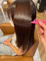 ロンド シャルム 吉祥寺(Lond charme)&nbsp;アースカラーツートンカラー髪質改善酸性ストレート縮毛矯正