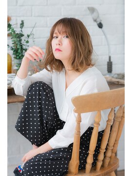 ラエティティア ロコ 刈谷店(Laetitia loco) ミディアムカールで好感度アップ