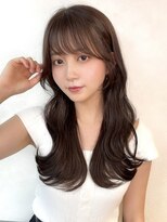 ロンド マーレ 天神大名店(Lond mare)&nbsp;韓国くびれヘア/ミディアムヘア/韓国ヘア/ココアベージュ