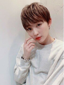 エムスラッシュ たまプラーザ(M.SLASH) ■ナチュラル小顔マニッシュショートM.SLASHたまプラーザ15-5★