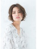 ゆるふわショート×ブランジュカラー【Viola綱島店】